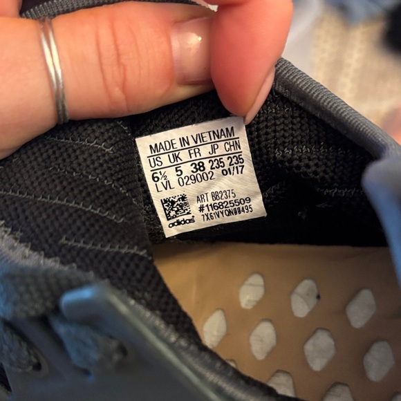 Adidas NMD Black and Dark Green Sneakers - Picture 5 of 5